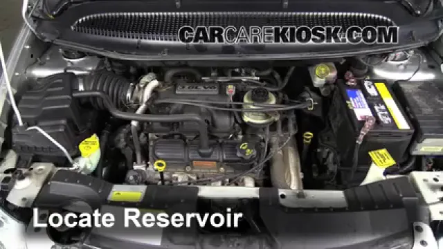 2005 Chrysler Town and Country Touring 3.8L V6 Líquido limpiaparabrisas Agregar líquido